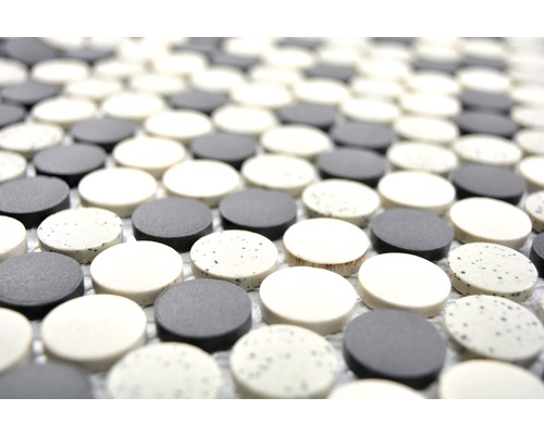 Carreaux de mosaïque de forme ronde pour la conception des murs et des sols