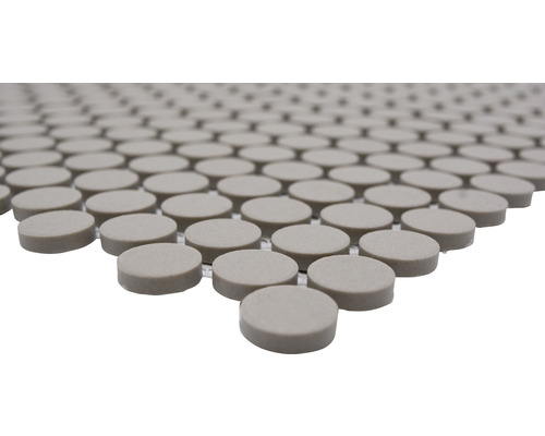 Mosaikfliesen mit runden Steinen