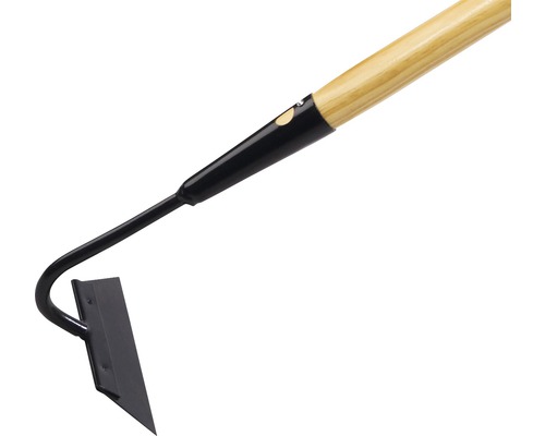 Sarcloir avec manche en bois et lame en acier