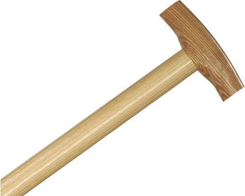 Holzstiel mit T-Griff für Gartengeräte