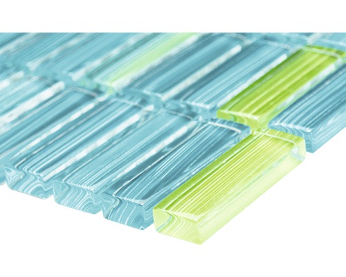 Mosaikfliese aus Glas