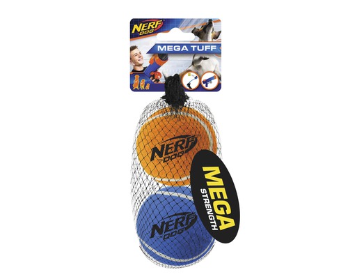 Nerf Dog Mega Tuff Tennisbälle im Netz