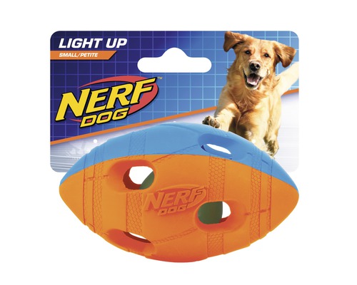 Nerf Dog Football Spielzeug für Hunde, kleine Ausführung