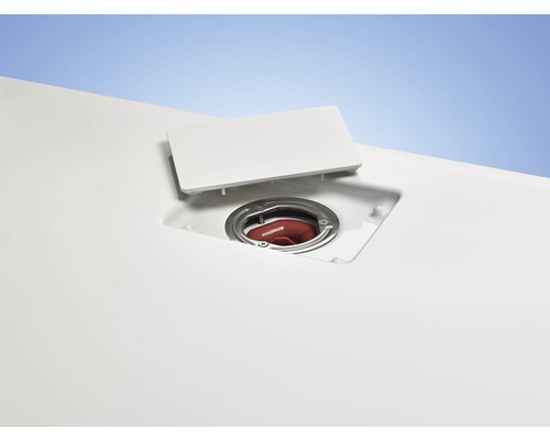 Revisionsöffnung einer Badewanne mit Abdeckung