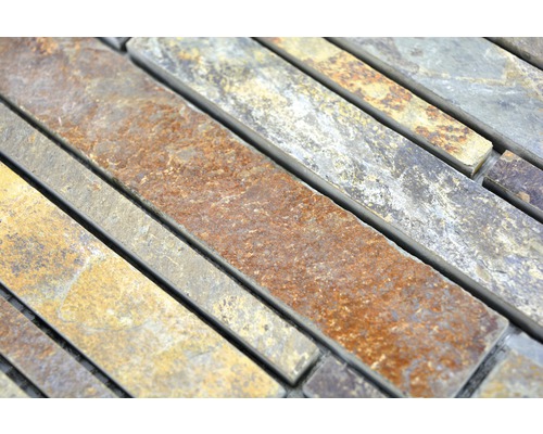 Mosaïque en ardoise