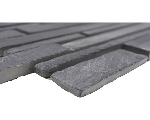 Parement mural en ardoise