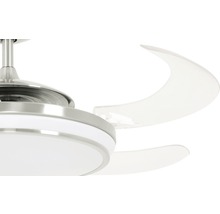 Ventilateur de plafond avec lumière et pales