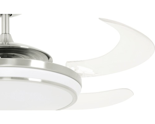 Ventilateur de plafond avec lumière et pales