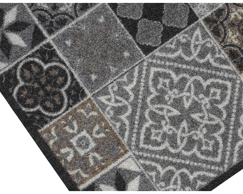 Fußmatte mit Muster im Patchwork Design