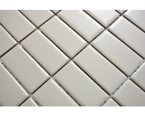 Carreaux de mosaïque en céramique à chevrons