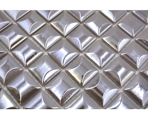 Mosaikfliesen mit quadratischen Elementen