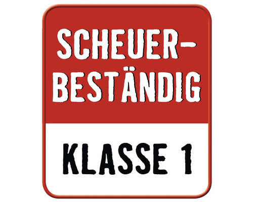 Symbole de résistance à l''abrasion Classe 1