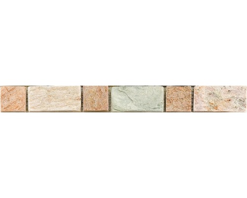 Natursteinbordüre CM-57111 grau 30,5x3,3 cm