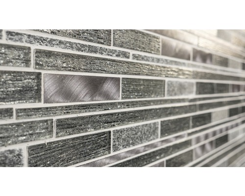 Gros plan de carreaux de mosaïque pour revêtement mural