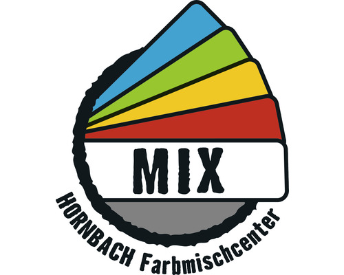 Logo du centre de mélange de couleurs Hornbach