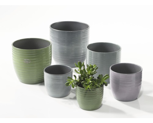 Pots de fleurs en céramique de différentes tailles