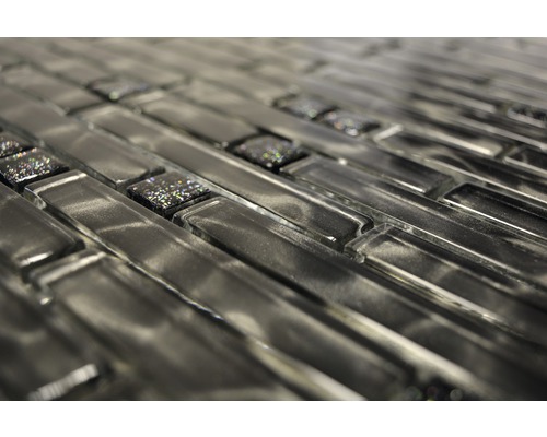 Gros plan de carreaux de mosaïque de verre