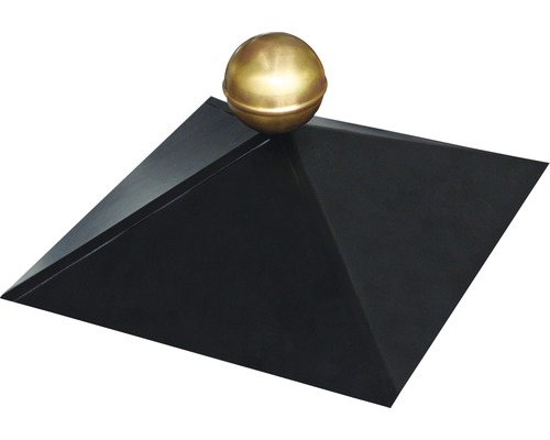 Pfostenabdeckung mit Kugelaufsatz