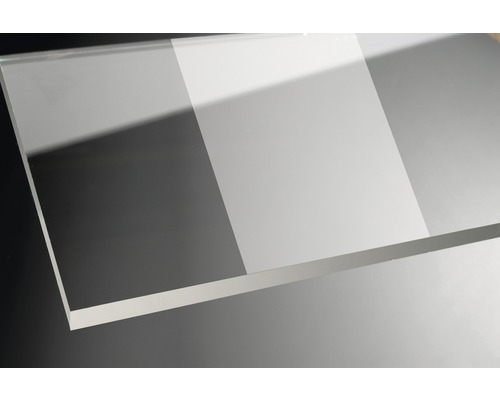 Verre acrylique transparent