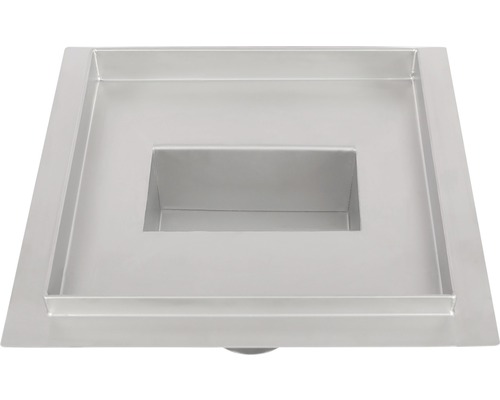 Évacuation de douche carrée en acier inoxydable