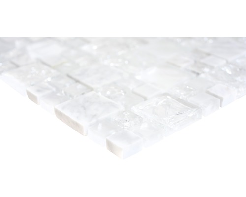 Mosaikfliese aus Glas und Marmor