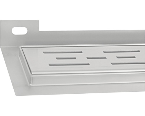 Caniveau de douche en acier inoxydable avec drain