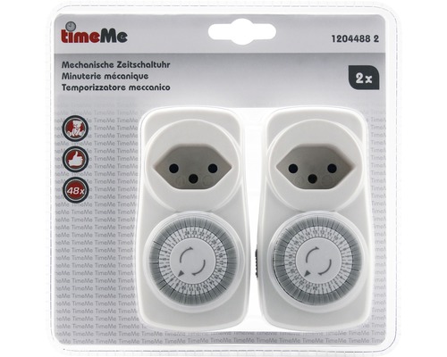 Zwei mechanische Zeitschaltuhren im Set