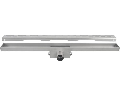 Caniveau de douche en acier inoxydable avec couvercle