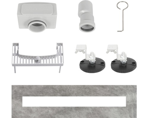 Pièces détachées pour caniveau de douche