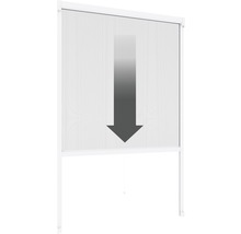 Moustiquaire Windhager PLUS store de fenêtre sans perçage blanc 100x160 cm-thumb-5