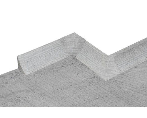 Raccord d''angle pour plinthes en bois