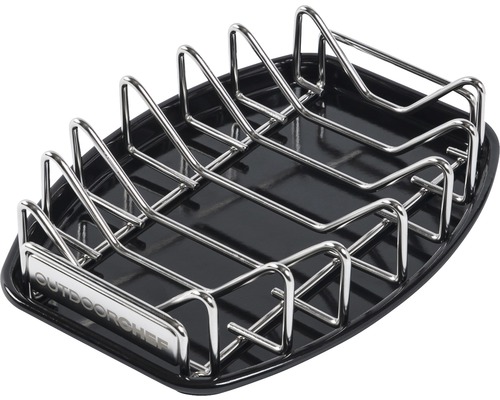 Grillrost mit Auffangschale für Grillgut