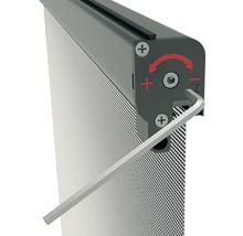 Insektenschutz Windhager PLUS Rollo-Tür ohne Bohren anthrazit 160x225 cm-thumb-4