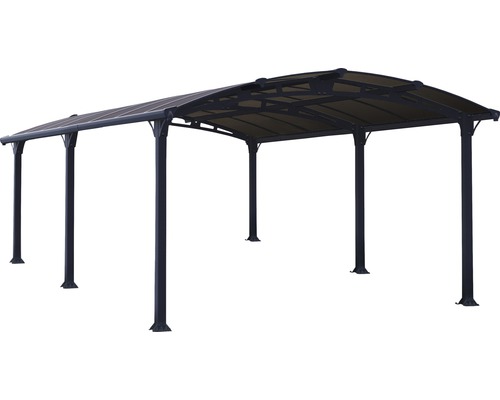 Abri de voiture en acier avec toit