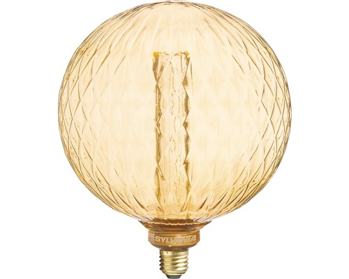 Ampoule globe LED G200 E27/2,5 W or 125 lm 2000 K homelight 820 Mirage Ampoule globe Sylvania avec culot E27