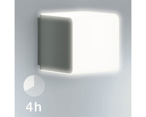 Applique murale carrée avec une autonomie de quatre heures