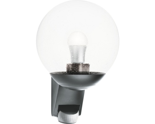 Luminaire extérieur avec détecteur de mouvement et forme sphérique