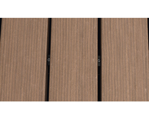 Terrassendielen aus Holz mit Schrauben