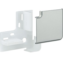 Duo Profil 90° Corner 2er Pack alu matt Kunststoff-thumb-1 Duo Profil 90° Corner 2er Pack alu matt Kunststoff-thumb-1