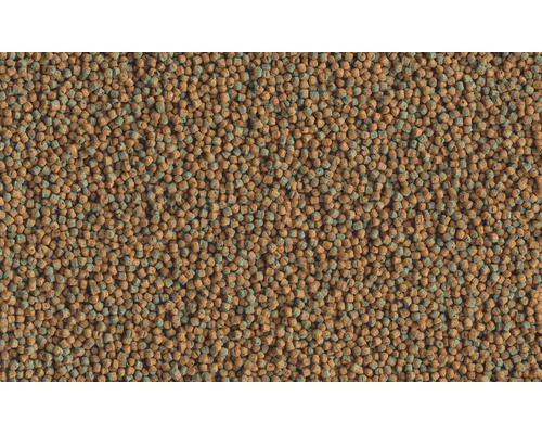 Nahaufnahme von Fischfutterpellets