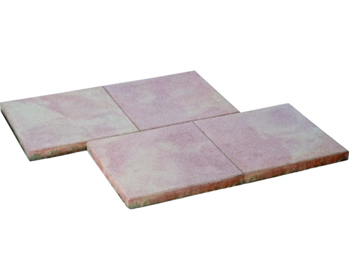 Quatre pavés en béton