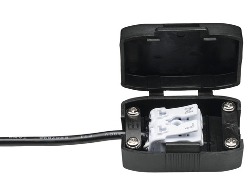 Aufputz-Feuchtraumklemme mit Kabel