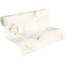 Tapetenrolle mit floralem Muster