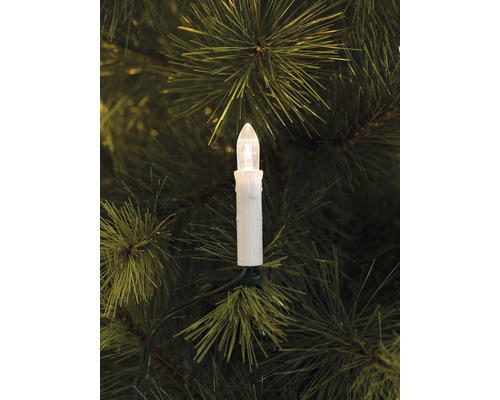 Bougie de sapin de Noël avec LED sur sapin