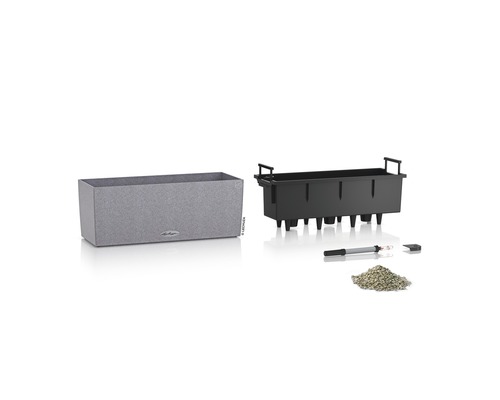 Jardinière Lechuza avec système d''irrigation et accessoires