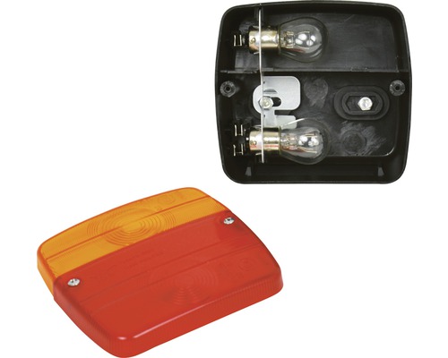 Anhänger Rückleuchte mit Leuchtmittel und Gehäuse