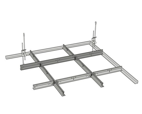Rasterdecke mit Aufhängung