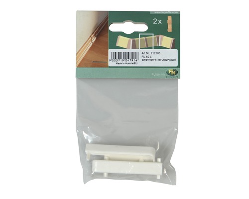 Fussleisten-Ecke in Kunststoffverpackung