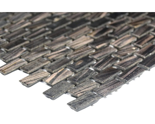 Carreaux de mosaïque en verre au format paysage