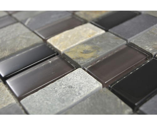 Mosaikfliesen aus Stein und Glas